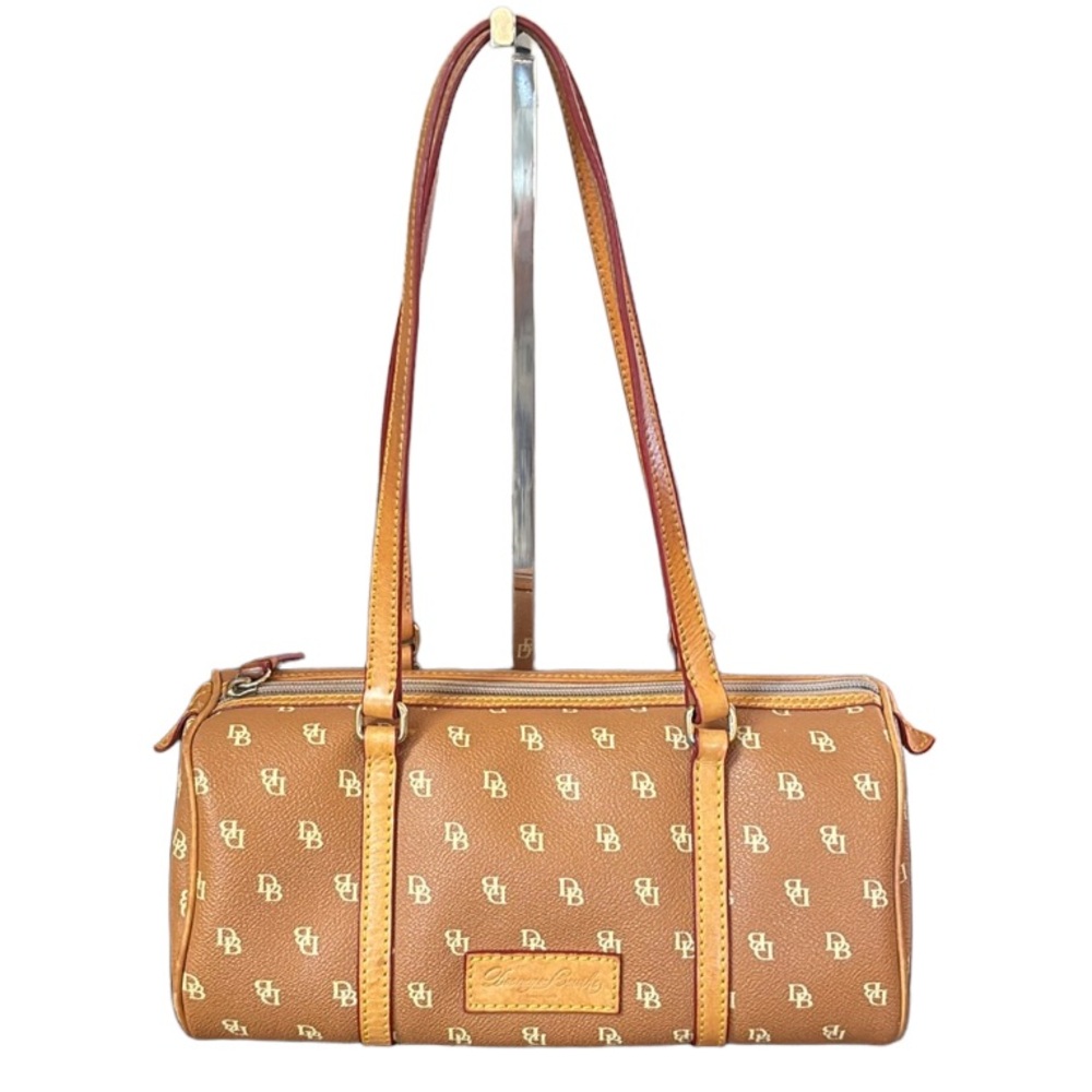 Dooney & Bourke Monogram Barrel Bag Excellent Condition